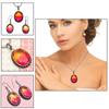 Tourmaline Set Gemstone Gift Wedding Party Bi-Color Pendant,Earring,Ring