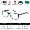 3 Pcs Classic Reading Glasses Blue Light Blocking Fashion Readers Spring Hinge With Pattern Print Eyeglasses
