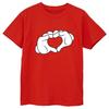 Boys Mickey Mouse Heart Hands T-Shirt