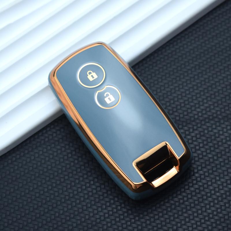2 кнопки ТПУ автомобильный дистанционный брелок чехол для Suzuki Swift Grand Vitara SX4 Scorss XL-7 защитный чехол для кожи