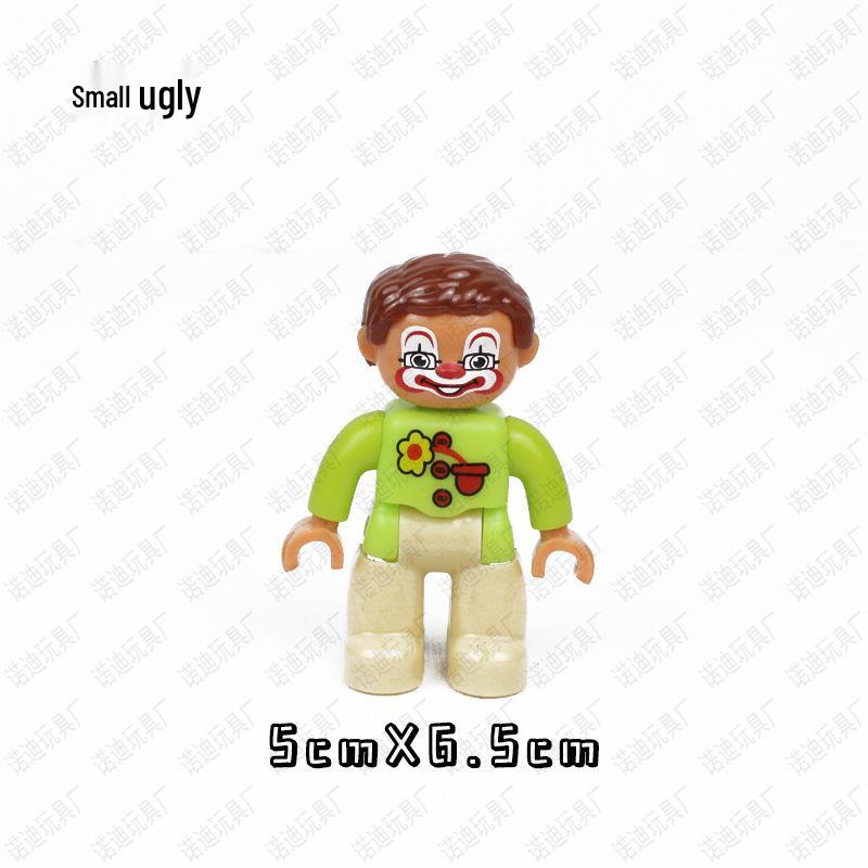 Совместимо с LEGO Duplo: Крупные блоки, Аксессуары, Фигурки, Минифигурки, Куклы, Персонажи и Профессиональные роли (например, Полиция)