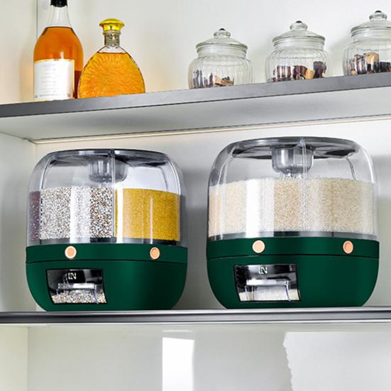 Grain Storage Box Detailed Good Sealing Kitchen Accessories