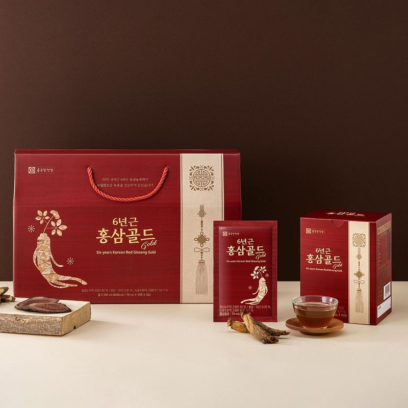 Чон Кунданг Корейский женьшень Голд 70 мл x 30 x 2