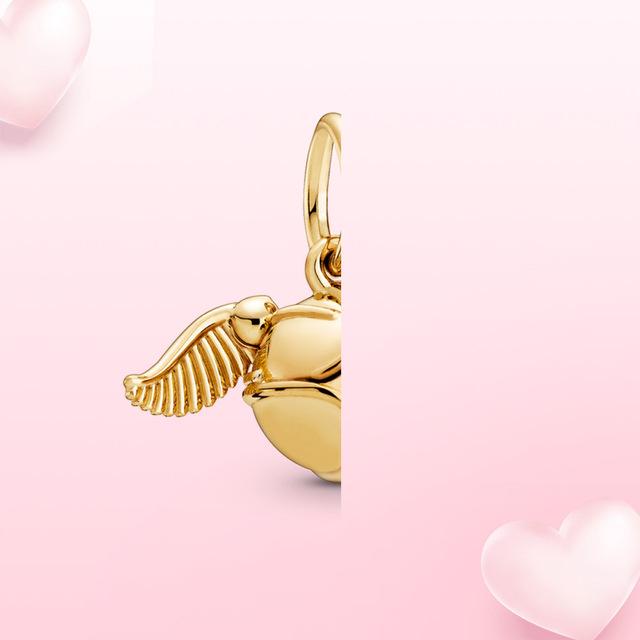 100% стерлингового серебра 925 пробы, подвеска «Тысячелетний сокол», подвеска, подходит для оригинальных модных ювелирных изделий, женский браслет, подарок «сделай сам»