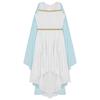 Versatile Ancient Toga Dress for Girls: One-Piece Flowy Costume, Easy to Style as Greek, Roman or Egyptian Princess