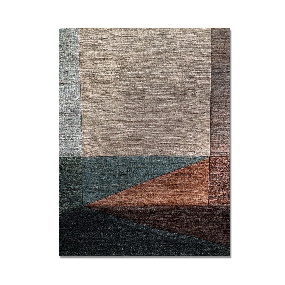 Абстрактные ретро черные геометрические постеры и принты холст картины куадрос настенные художественные картины для гостиной домашний декор