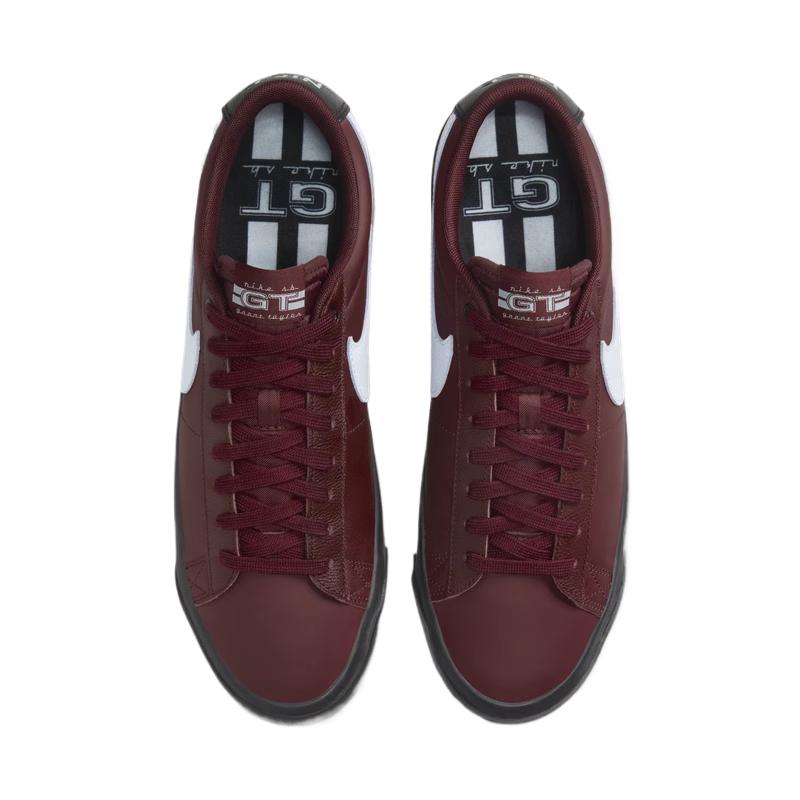 Nike Zoom Blazer Low Pro GT SB Dark Team Red мужские кроссовки черные светло-армейские синие DV1226-600