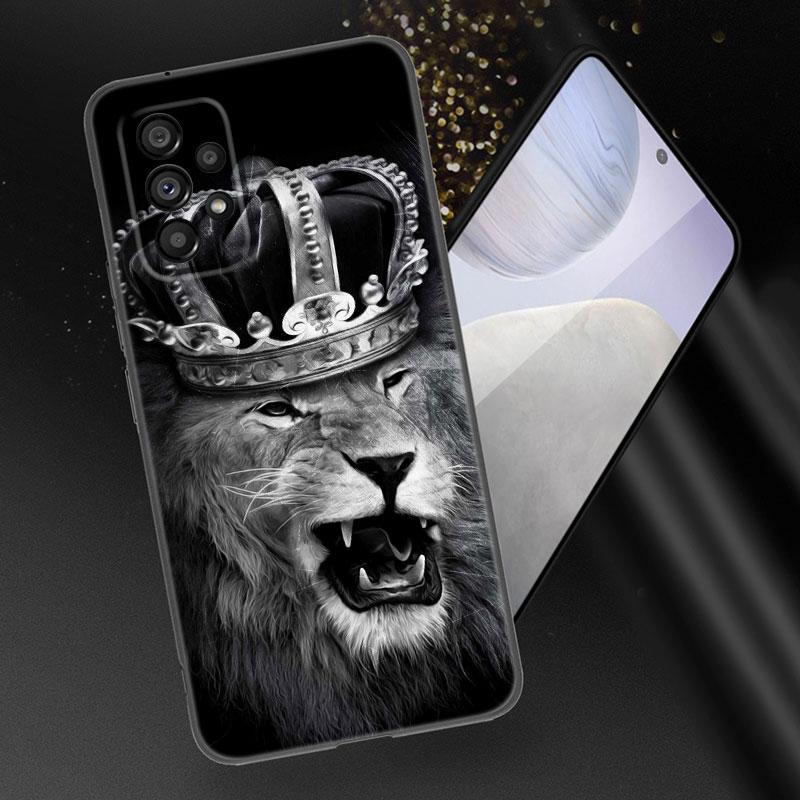 Чехол для телефона Lion Alpha Male Cub для Samsung A04 A21 A30 A50 A52 S A13 A14 A22 A23 A32 A53 A73 5G A11 A12 A31 A33 A51 A70 A71 A72