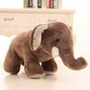 25 см милый слон животное плюшевая кукла детская игрушка домашний диван-кровать украшение