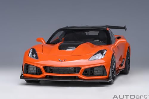 AUTOart 1/18 Scale Chevrolet Corvette (C7) ZR1 Orange Finished Product