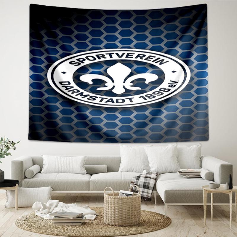 Sport Club Darmstadt 1898 Printed Tapestry, for Bedroom,Livingroom, dormitory, Large Wall Decor, Fabric Decor Fan Birthday Gifts