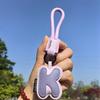 1PC Anniversary Gifts Lucky Letters Creative Alphabet Keychain Minimalist Wedding Favors Trendy For Couples Engraved 18CM