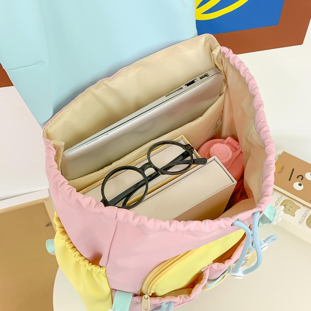 Модный женский дорожный рюкзак, модная легкая сумка для ноутбука, большая вместимость, водонепроницаемый школьный рюкзак, повседневный рюкзак для девушек