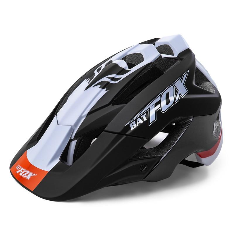 BATFOX Mountain Bike Helmet Full Molded Impact Protection Half Adult Cycling Unisex Winter