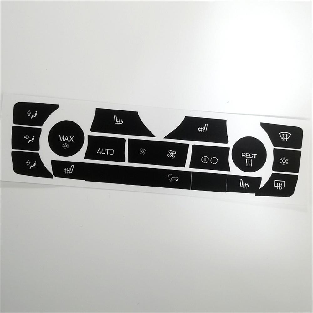 For 06-11 BMW 325i 328i 335i E90 E91 E92 AC Control Button Repair Decal Stickers