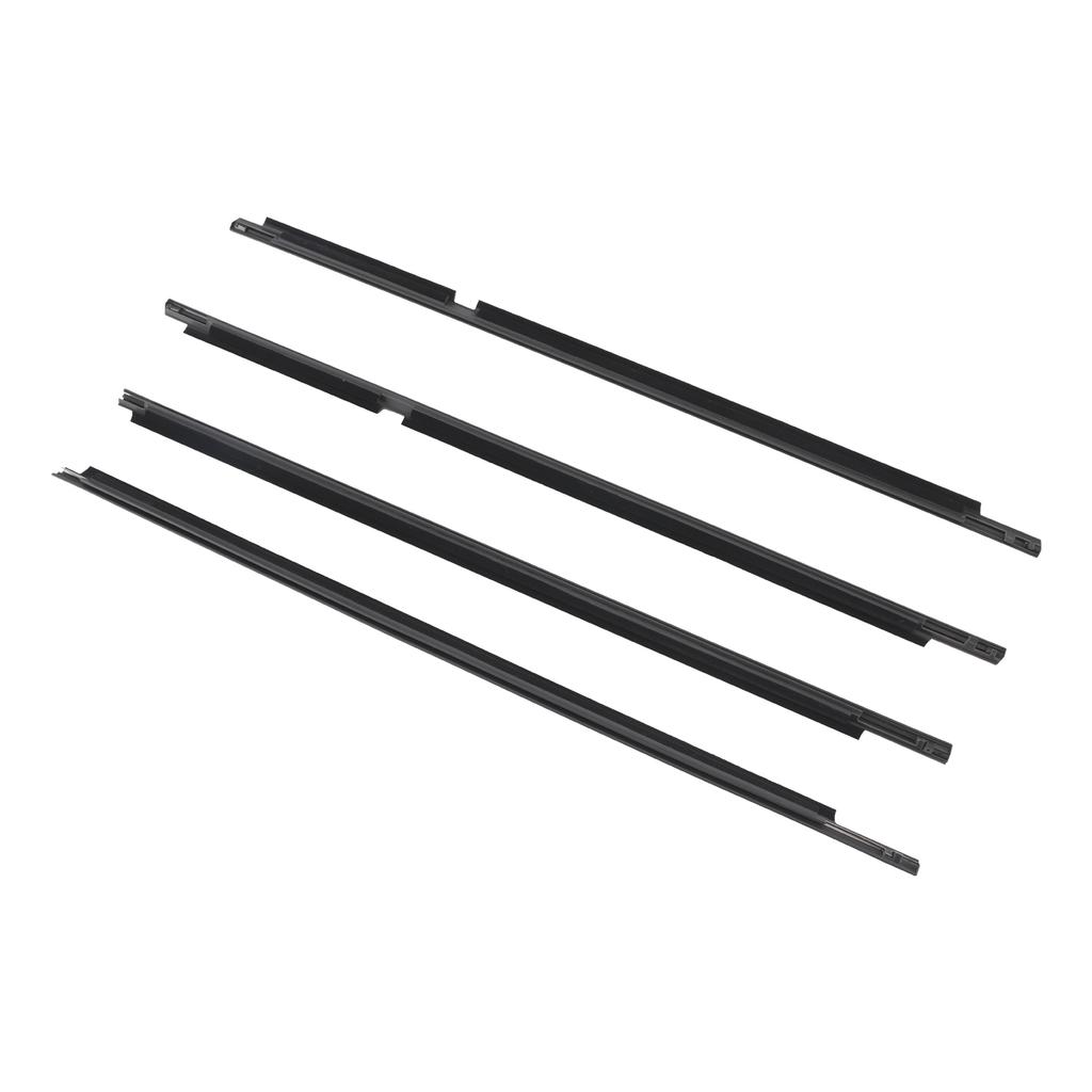 4 шт. Наружный молдинг уплотнителя стекла двери для Toyota Land Cruiser LC 200 2008-2015