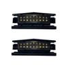 1Pair For Mazda 2 2016 MX5 Miata 2016up White LED Car Rear License Plate Light Number Plate Lamp