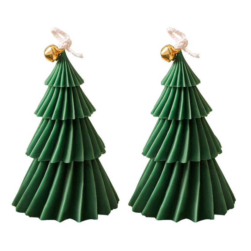8X11 см Рождественская елка Ароматерапевтические свечи Подарки Соевый воск Настольные украшения Украшения для дома Творческие сувениры Форма циклона