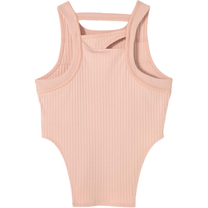 Puma Own The Spotlight Slim Fit Удобный однотонный топ-майка для женщин, розово-розовый 628227-47