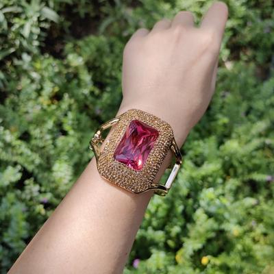 1 шт. Меняющий цвет браслет из турецкого султанита с камнем - элегантный винтажный дизайн, регулируемый массивный браслет, потрясающие цвета в разных источниках света