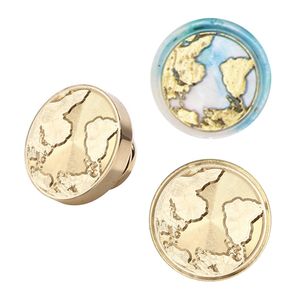 25 мм винтажный круглый абстрактный сургуч штамп голова DIY конверт хобби инструменты