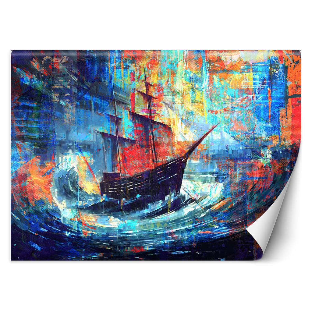 Wallpaper Ship at sea