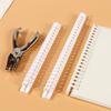 Drawing Rod Type Loose-leaf Binder 20/26 Hole Binding Clips  Album Binding Accessories