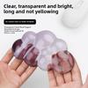 Transparent Keyboard Wrist Rest Cloud Shape Wrist Pad Portable Silicone Wrist Support  Gamer