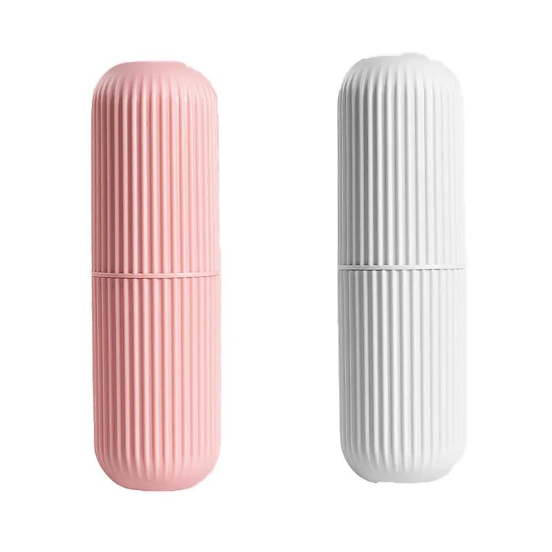 Дорожная портативная чашка для зубной щетки, держатель для зубной пасты в ванной комнате, чехол для хранения, коробка-органайзер, чашка для хранения туалетных принадлежностей, новый креативный