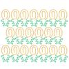 20Pcs Paper Clips Bookmarks Planner Clip Fruit Shaped Pin 2‑Color Office Supplies School Gifts