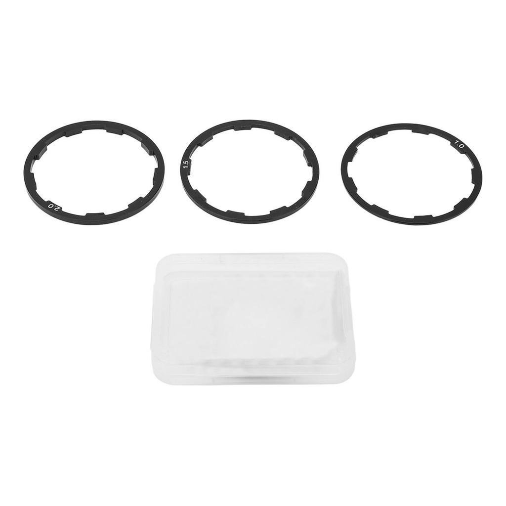 3 шт. Прокладка маховика велосипеда Алюминиевый сплав Устойчивый к коррозии Легкий 1 мм 1,5 мм 2 мм Велосипед