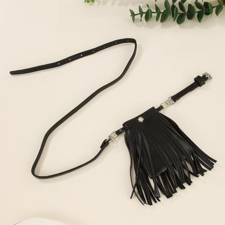 Color Leather Solid Belt Riveted Decoration Pin Closure Casual Outfits Festival