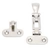 2pcs Stainless Steel Marine Boat Lock Cabinet Hatch Latch Mirror Fastener Clamp Deck Hasp