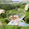 Hamster Wheel Toy Hermit Crab Climbing Toy Silent Hamster Flying Saucer Running Exercise Wheel Small Animals Cage Accessory Tank Accessory