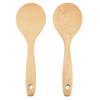 2 шт. Деревянная ложка-половник Деревянная кухонная сервировочная ложка для кастрюли, миски Набор деревянных ложек с антипригарным покрытием для приготовления пищи, сервировки, перемешивания