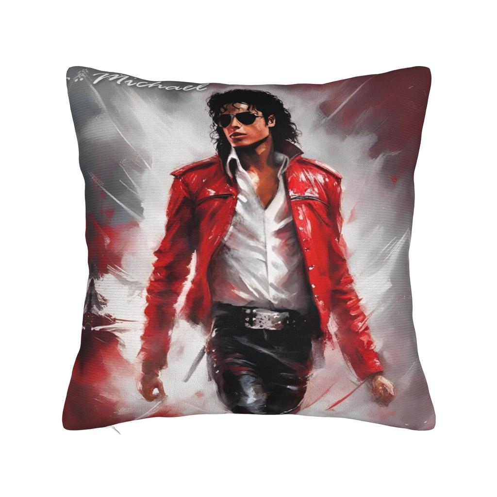 Beat It пианино MJ король поп-музыки Квадратные Наволочки Чехол для Подушки Потрясающая Декоративная Наволочка на Молнии для Дома 18"x18"