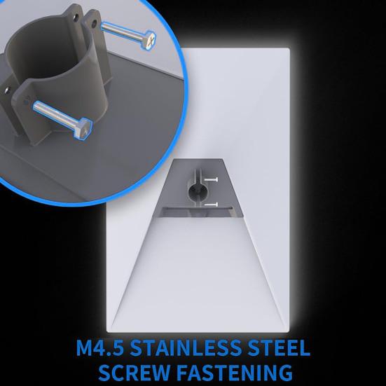 Комплект для крепления спутниковой антенны Yousheng на крышу, устойчивый к коррозии, устойчивый к погодным условиям, регулируемый дизайн, крепление на столб для Starlink V3