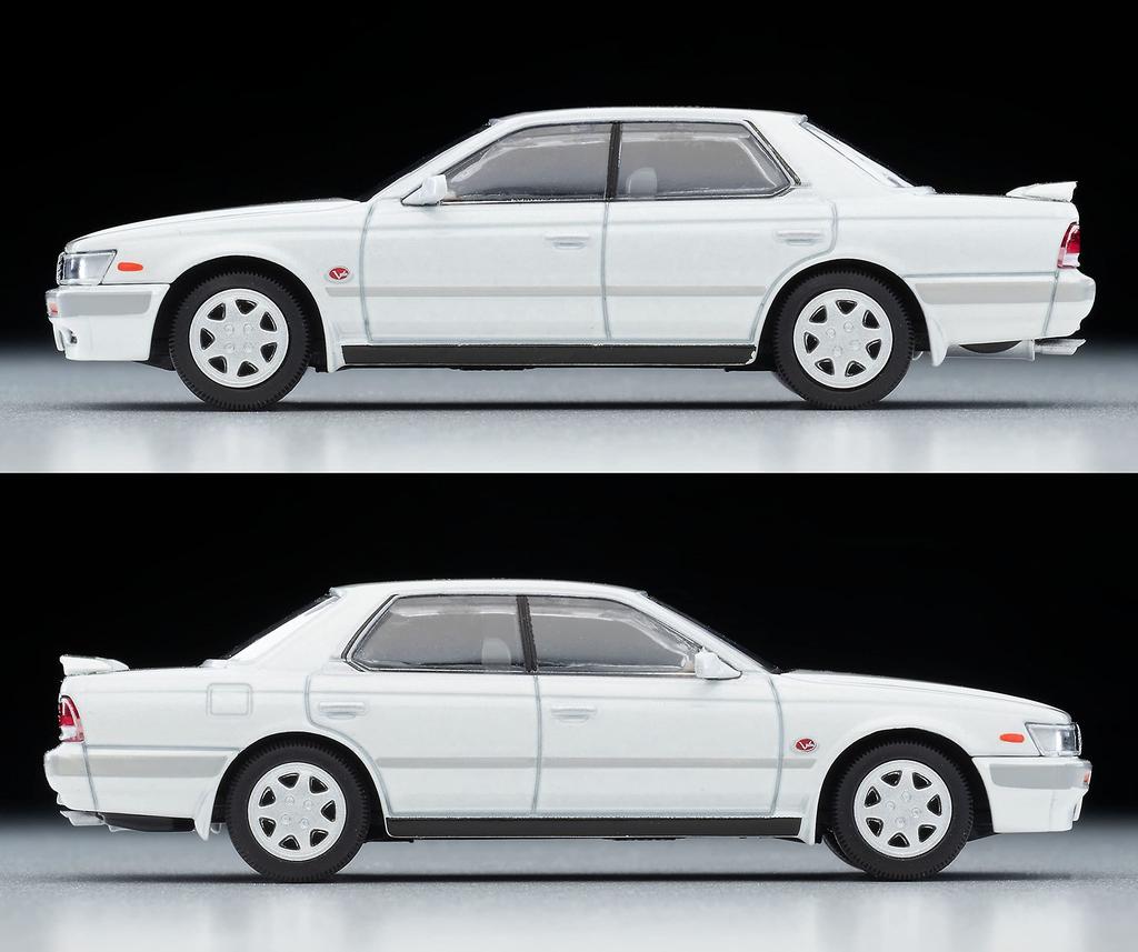 Tomica Limited Vintage Neo 164 Scale LV-N259a Nissan Laurel 2500 Twin Cam 24V Medalist V White 1992 Model (Finished Model) 316879