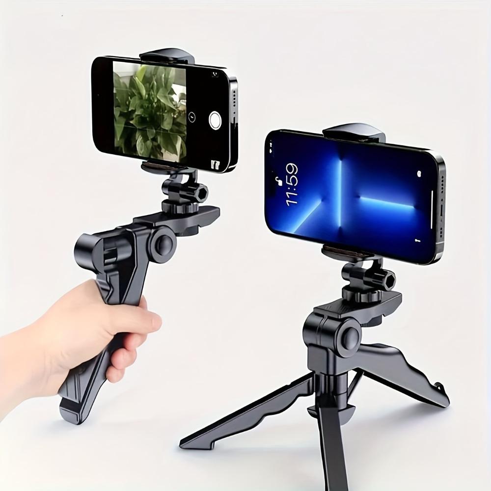 360° Anti-Shake Phone Tripod - Portable Adjustable Stand for Live Streaming & Photography | Perfect Gift for Creators