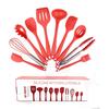 10pcs Silicone Kitchenware Set Integrated All Inclusive Cooking Tool Non Stick Shovel Oil Brush Scraper Food Clip Kitchen Tools
