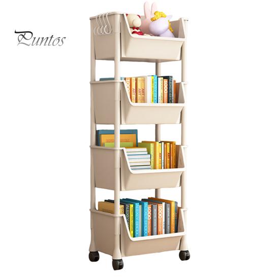 Передвижная стойка для хранения вещей, многофункциональный органайзер для хранения вещей с вращающимися на 360 градусов колесами, тележка, книжная полка, стеллаж для хранения вещей для кухни, ванной, столовой