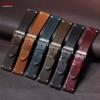 Vintage Oil Wax Leather Watchband 18mm 20mm 22mm 19mm 21mm 24mm Wristband Stitching Cowhide Strap for Omega for Seiko Watch Band
