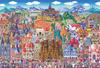 In 2000 Small Piece Jigsaw Puzzle Collection of World Famous X [Made Japan] Places! (49 72cm) S92-505