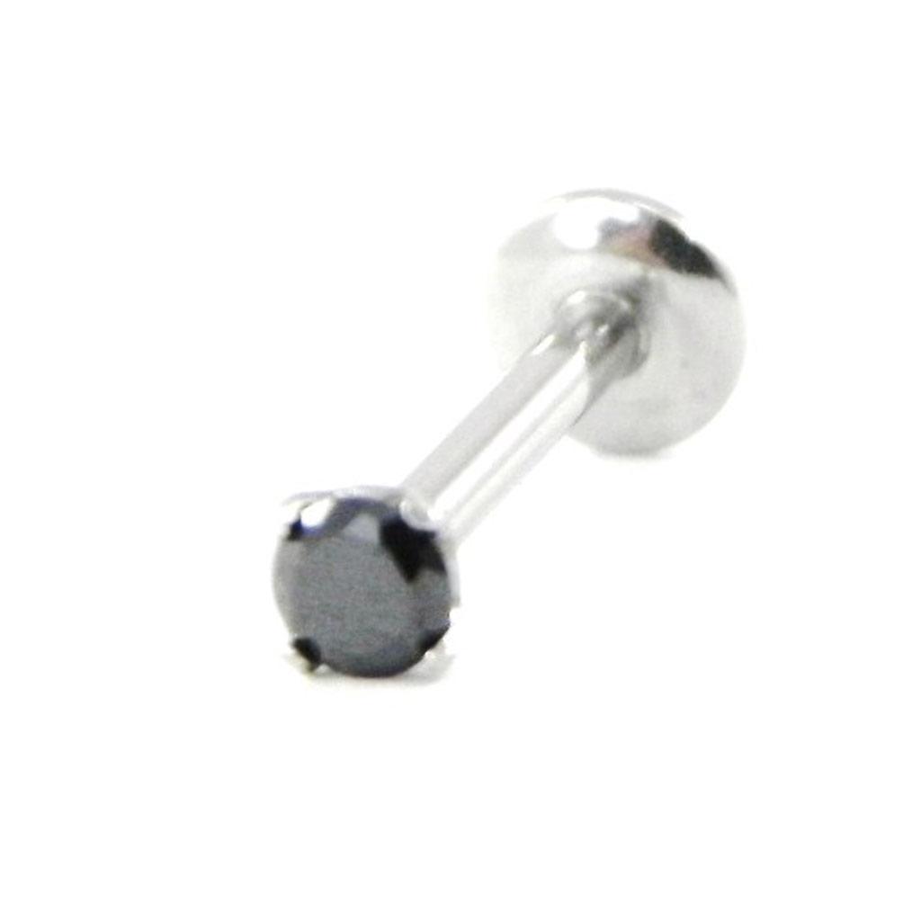 Les Trésors De Lily [H9282] — Черная губная лабрет «Муха».