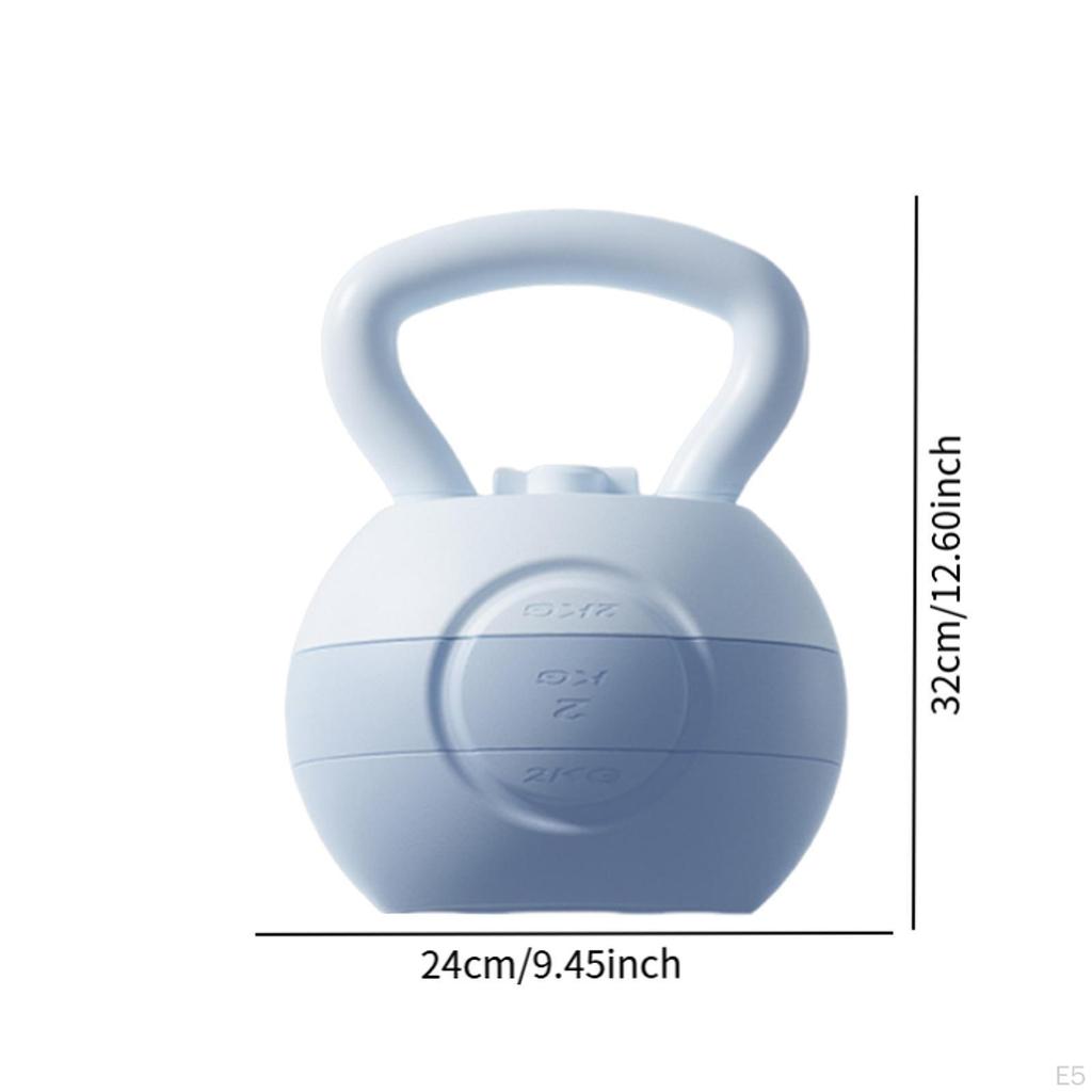 Регулируемая гиря для тренировки тела и приседаний дома