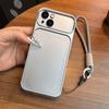 Роскошный чехол для телефона с большим окном и ремешком для iPhone 15 Plus, 15, 14 Plus, 14, 13. Премиальный текстурированный корпус
