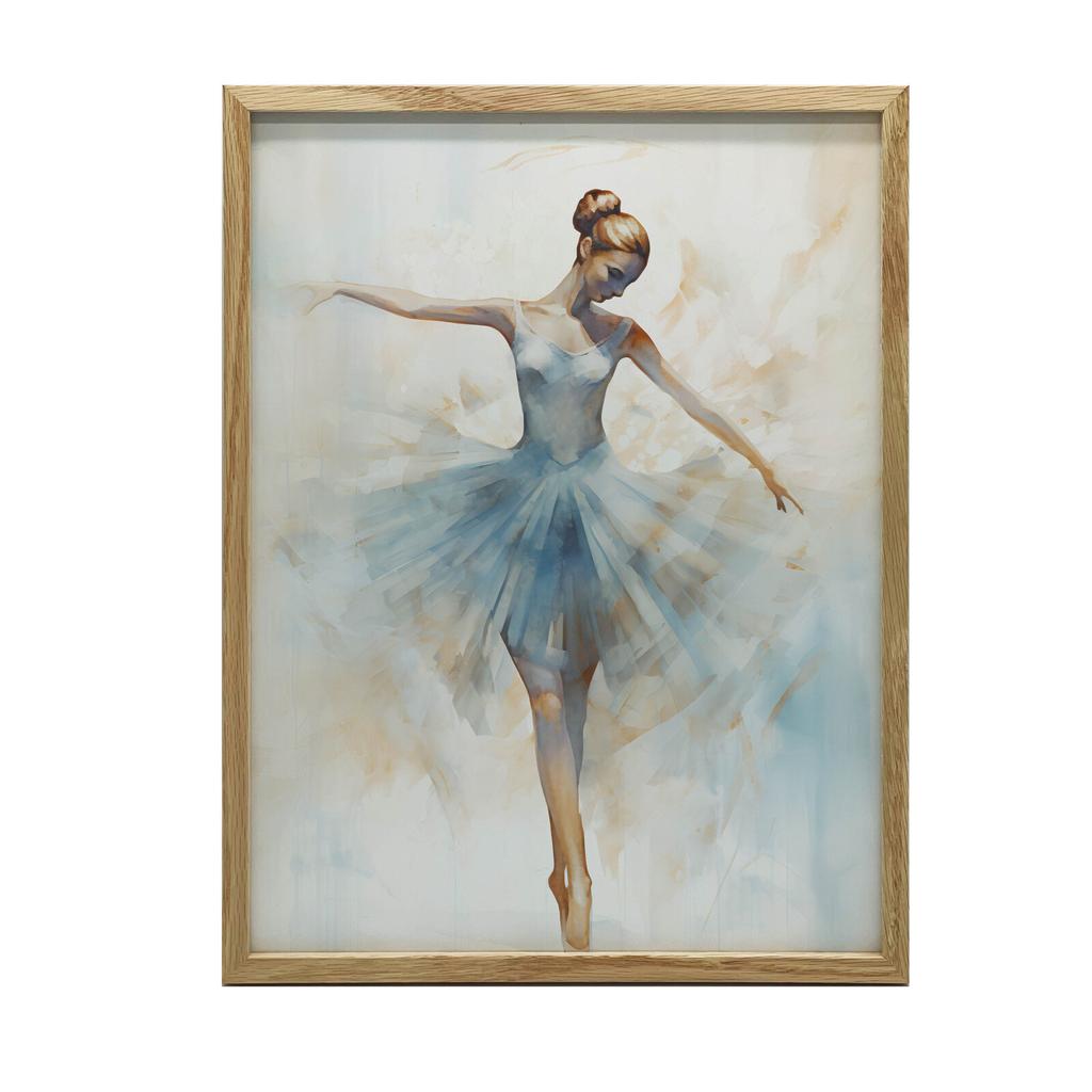 Ethereal Dance of the Ballerina Ethereal Dance of the Ballerina, 50X70 Cm, Unframed, Premium Canvas On Stretcher
