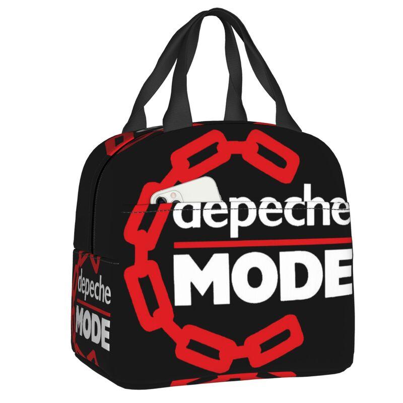 Electronic Rock Depeche Cool Mode Resuable Lunch Box Multifunction Cooler Thermal Food Insulated Lunch Bag School Children