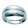 Silver Ring 'Jurassic' Silver - 10 Mm