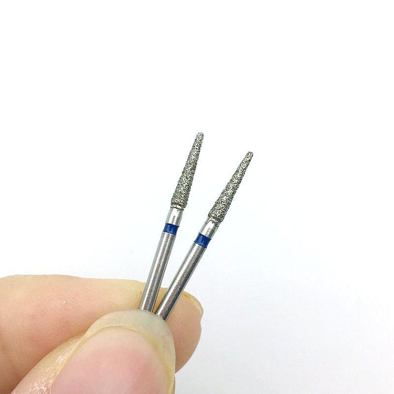 10 шт./кор. алмазные высокоскоростные боры FG для полировки и сглаживания зубных боров, инструмент для стоматолога TF-56